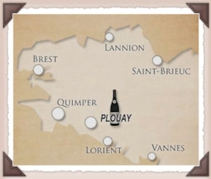 plouay, carte plouay